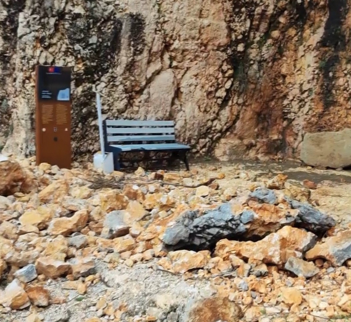 Nemrut Dağı Milli Parkı´nda Arsemia Ören Yeri depremde hasar gördü
