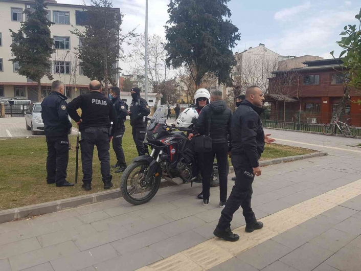 Öğrenciler arasındaki kavgaya polis müdahale etti
