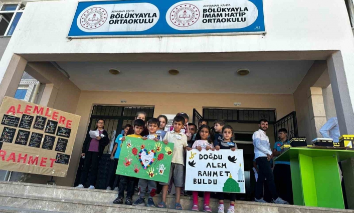Öğrenciler Mevlidi Nebi Haftasını kutladı
