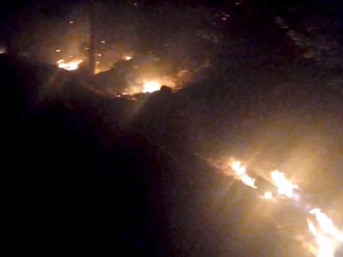 Orman yangınında 2 hektarlık alan yandı

