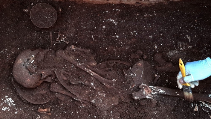 Perre Antik Kenti´nde 1500 yıllık bozulmamış iskelet bulundu
