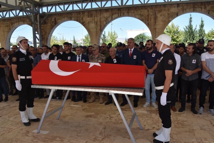 Hemşehrimiz Polis memuru toprağa verildi