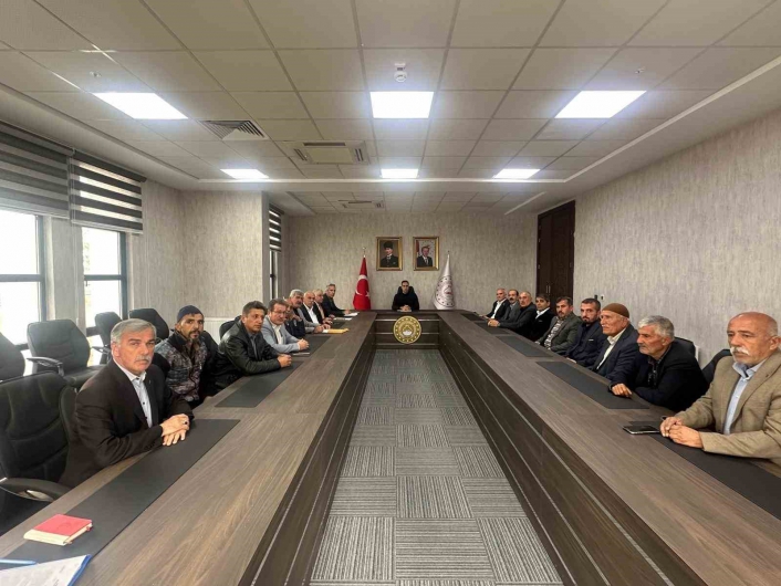Samsatta birlik meclis toplantısı yapıldı
