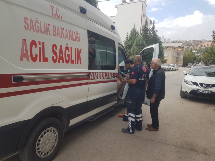 Adıyaman’da motosiklet kazası 1 yaralı