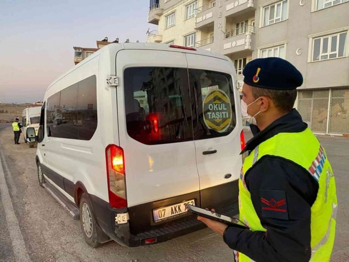 Taşımalı eğitim servislerine denetim