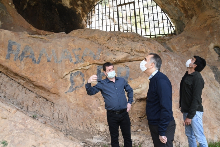 Vali Mahmut Çuhadar, Palanlı Mağarasını inceledi
