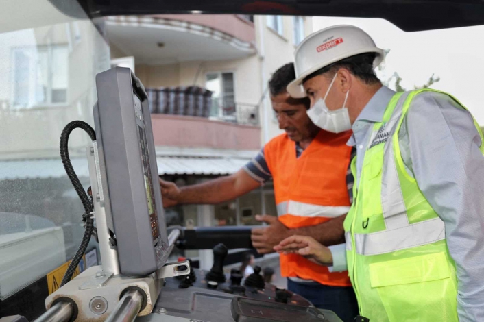 Yeni freze makinesi hizmet vermeye başladı