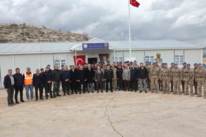 Yeni konut alanına jandarma karakolu kuruldu
