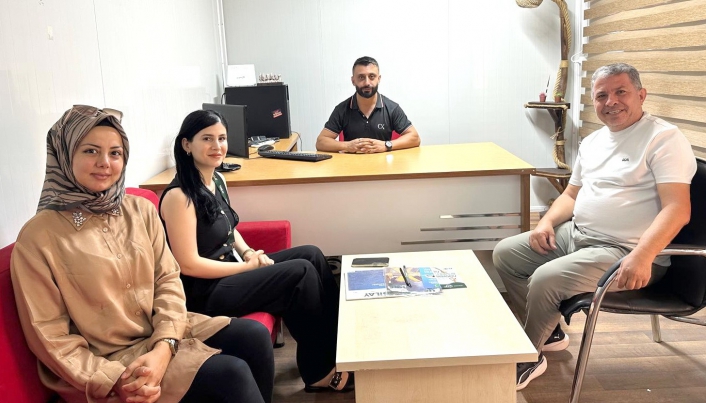 Yeşilaydan İHA Adıyaman Bürosuna ziyaret
