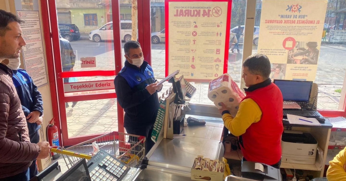 Zabıta ekipleri fiyat denetimlerine devam ediyor
